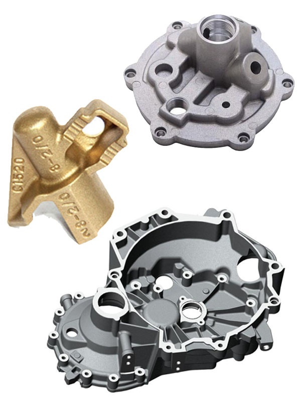 Which industries are aluminum die castings mostly used for?